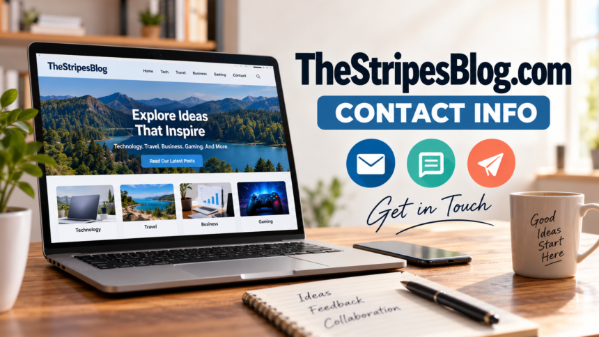 TheStripesBlog.com Contact Info